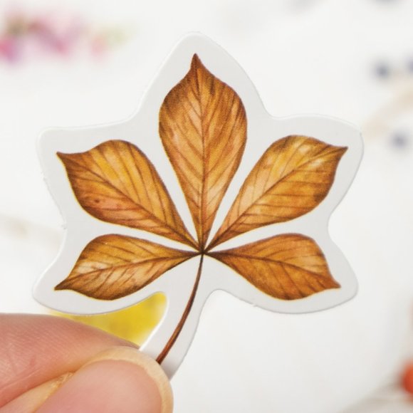 46 pcs Fall Leaves Stickers - Picture 3 of 3